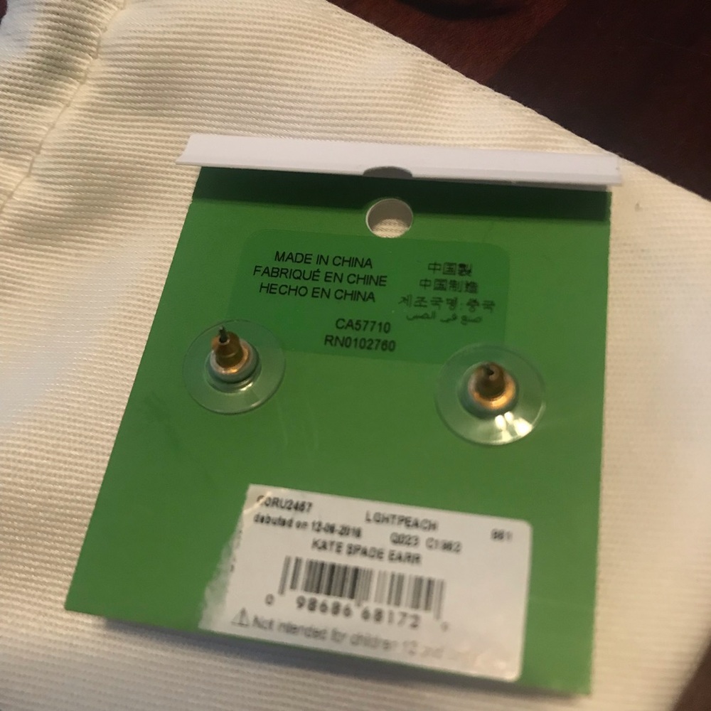 NWT • Kate Spade • Rose Gold Studs - Picture 8 of 8
